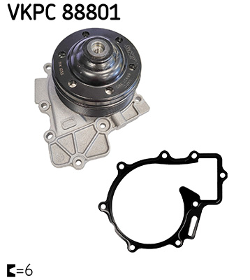 SKF Vízpumpa VKPC88801_SKF